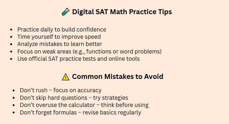 Digital SAT Math Practice
