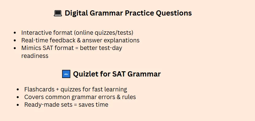 SAT Grammar Rules