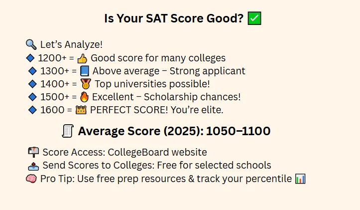 Good sat score