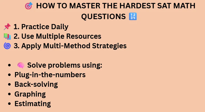 hardest sat math
