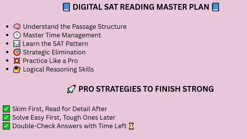 how to prepare digital sat reading passage