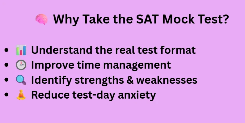 sat mock exam