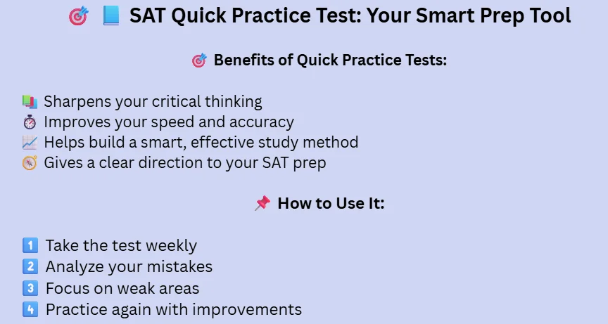 sat quick practice test