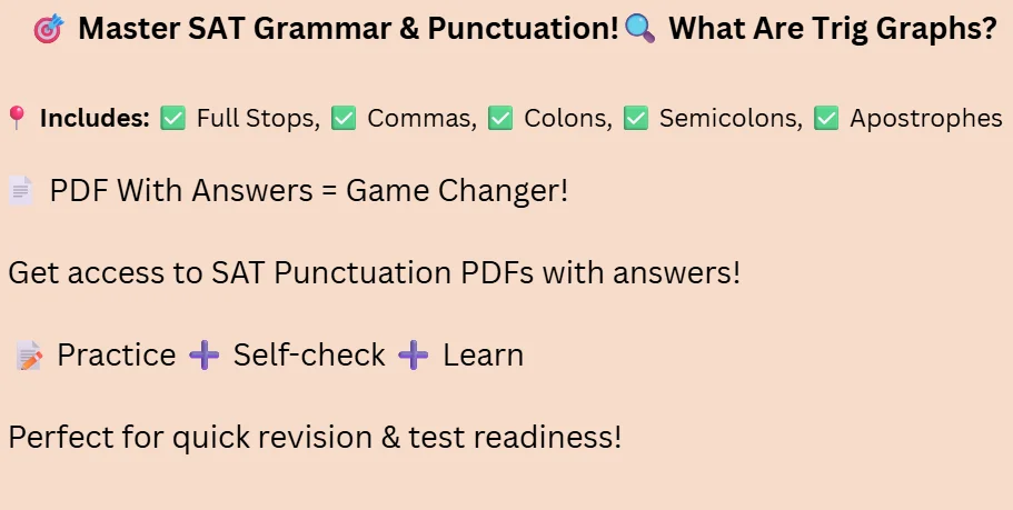 SAT punctuation practice test