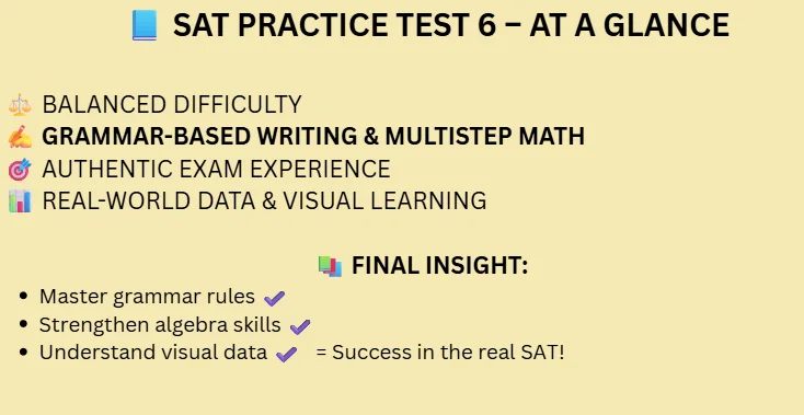 SAT practice Test 6