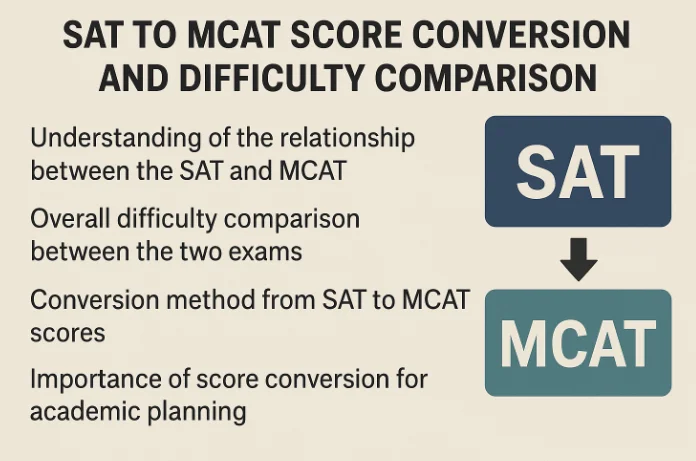 SAT to MCAT score conversion