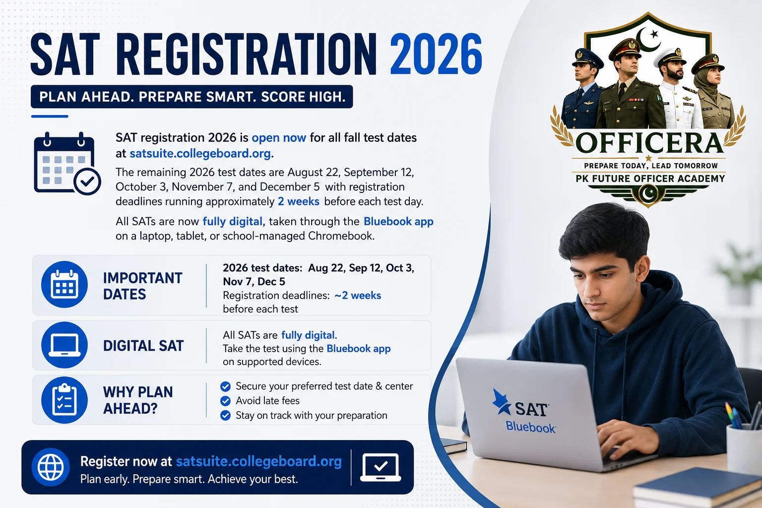 SAT Registration 2026 Dates